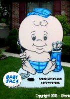 Golf Baby Sign 